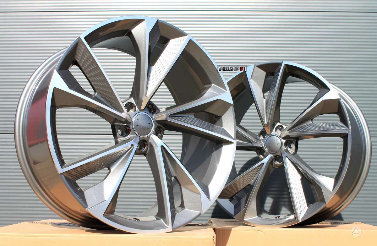 Audi EU-B1566 Grey Polished, легкосплавные , R18