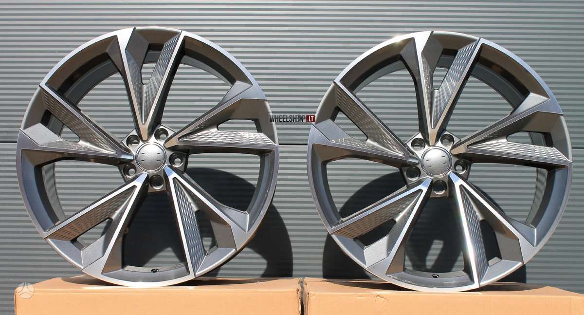 Audi EU-B1566 Grey Polished, легкосплавные , R18