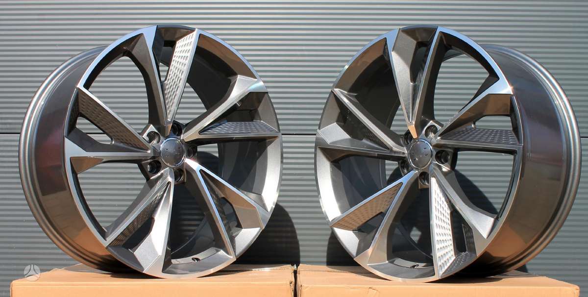 Audi EU-B1566 Grey Polished, легкосплавные , R18