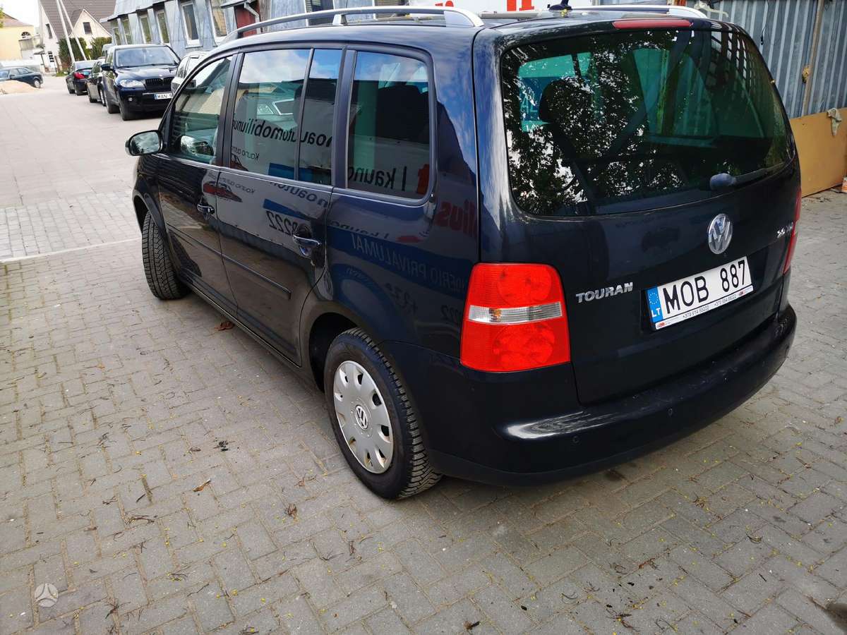 Volkswagen Touran, 1.9 l., Минивэн