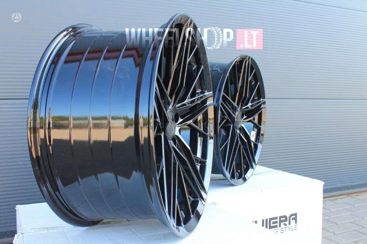 RIVIERA RF4 Gloss Black Flow Formed, light alloy, R20