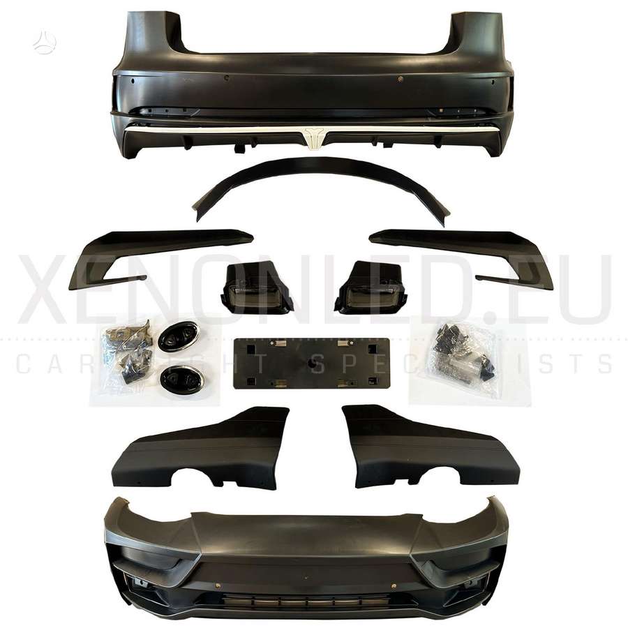 Tesla Model 3 bumpers