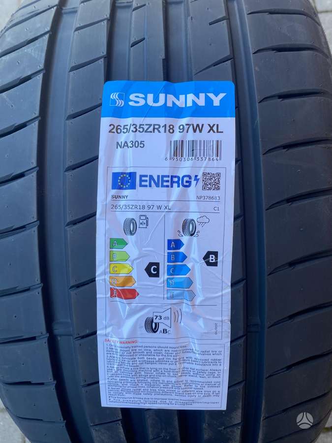 Sunny NA305, summer 265/35 R18