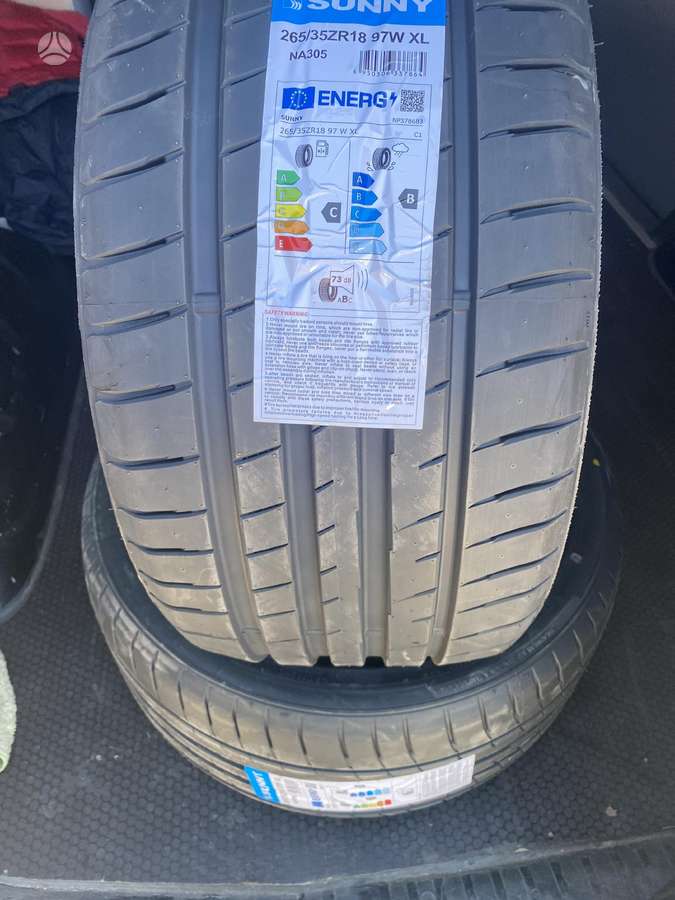 Sunny NA305, летние 265/35 R18