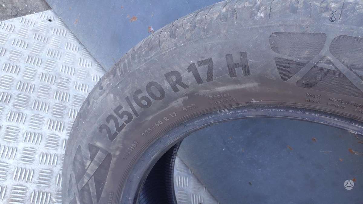 Continental Ecocontact6, summer 225/60 R17