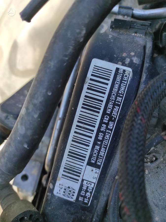 Volkswagen Golf Tik variklis ir dėžė
