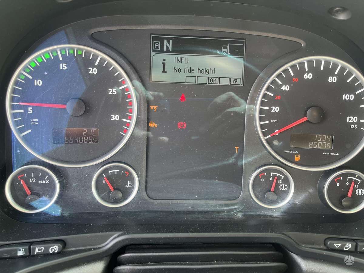 MAN TGX26.480, 2 miegamosios vietos