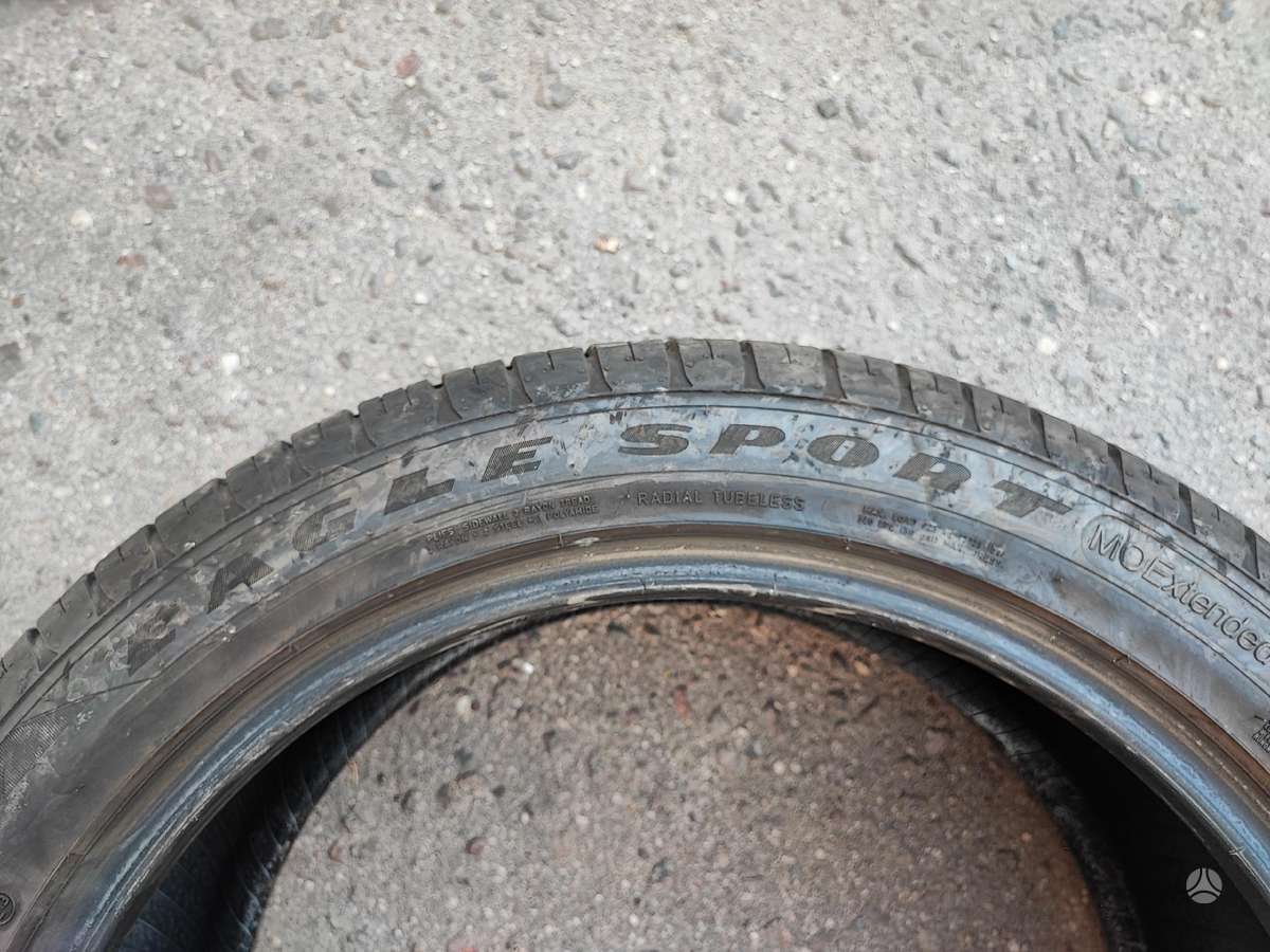 Goodyear Eagle sport run on flat, universalios 255/45 R20
