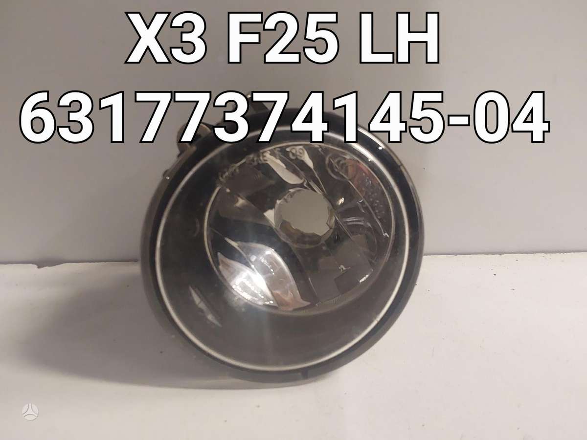 BMW X3 dalimis