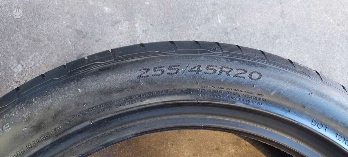 Hankook, summer 255/45 R20