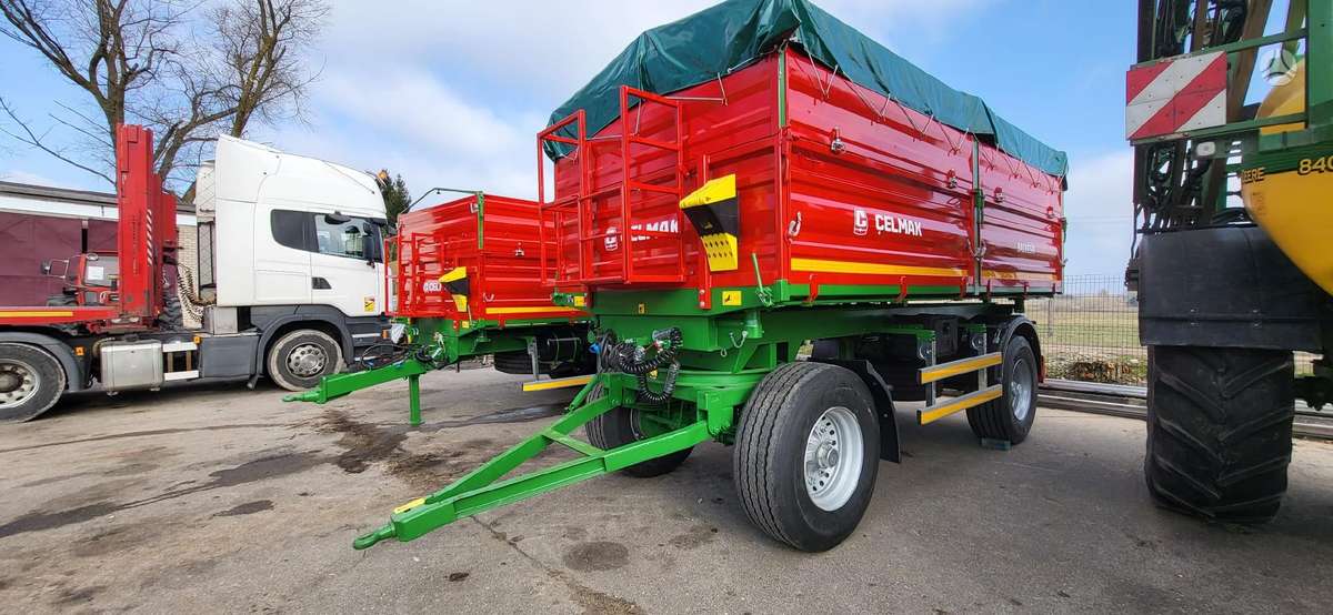 -Kita- CELMAK 15 T puspriekabė, trailers, semitrailers