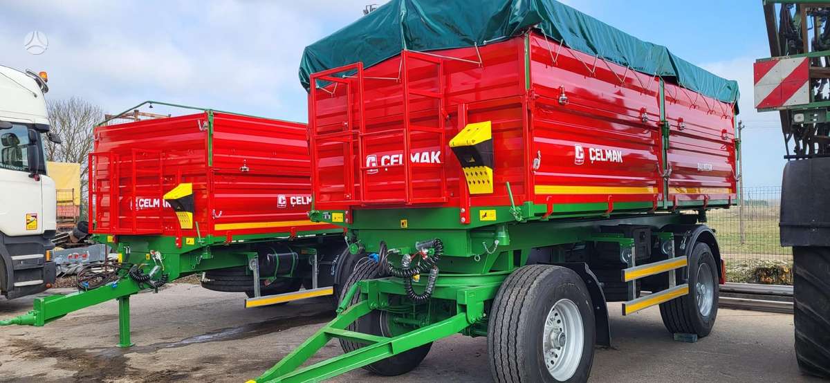 -Kita- CELMAK 15 T puspriekabė, trailers, semitrailers