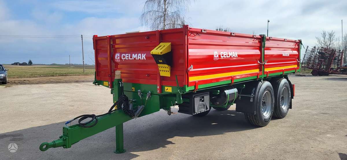 -Kita- CELMAK 15 T puspriekabė, trailers, semitrailers