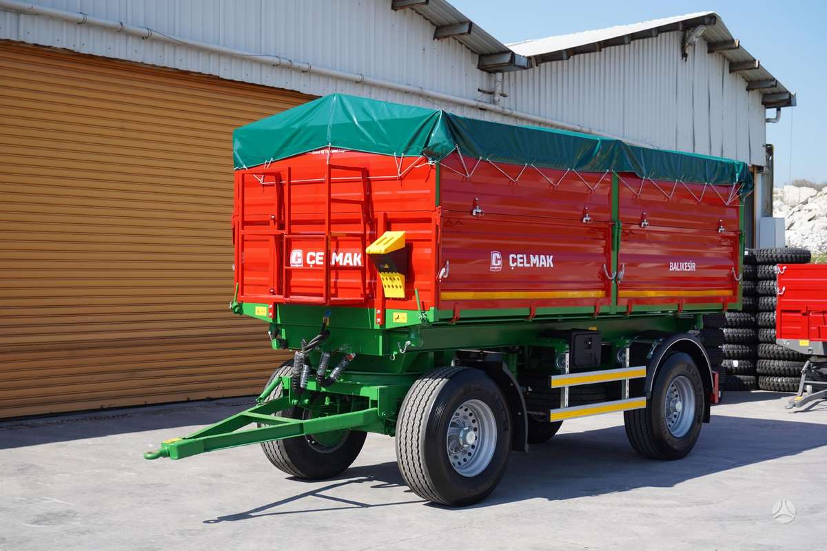 -Kita- CELMAK 15 T puspriekabė, trailers, semitrailers