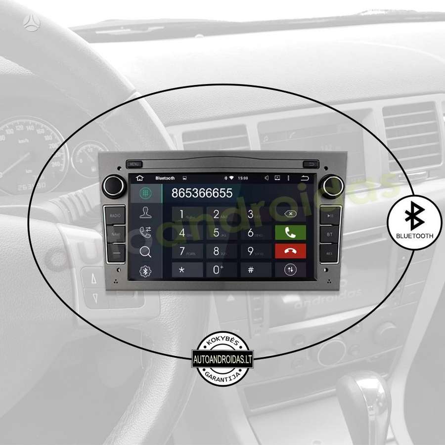 Opel OPEL 2002-11 Android multimedija USB/GPS/WiFi/Bluetooth/7, multimedia and navigation