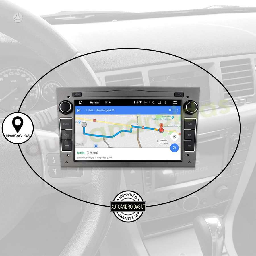Opel OPEL 2002-11 Android multimedija USB/GPS/WiFi/Bluetooth/7, multimedia and navigation