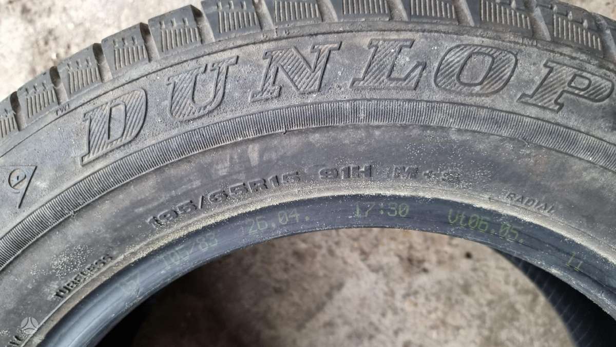 Dunlop SP 9E, summer 195/65 R15