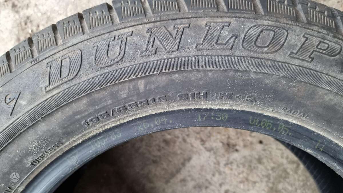 Dunlop SP 9E, vasarinės 195/65 R15