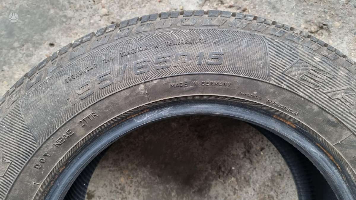 Dunlop SP 9E, vasarinės 195/65 R15