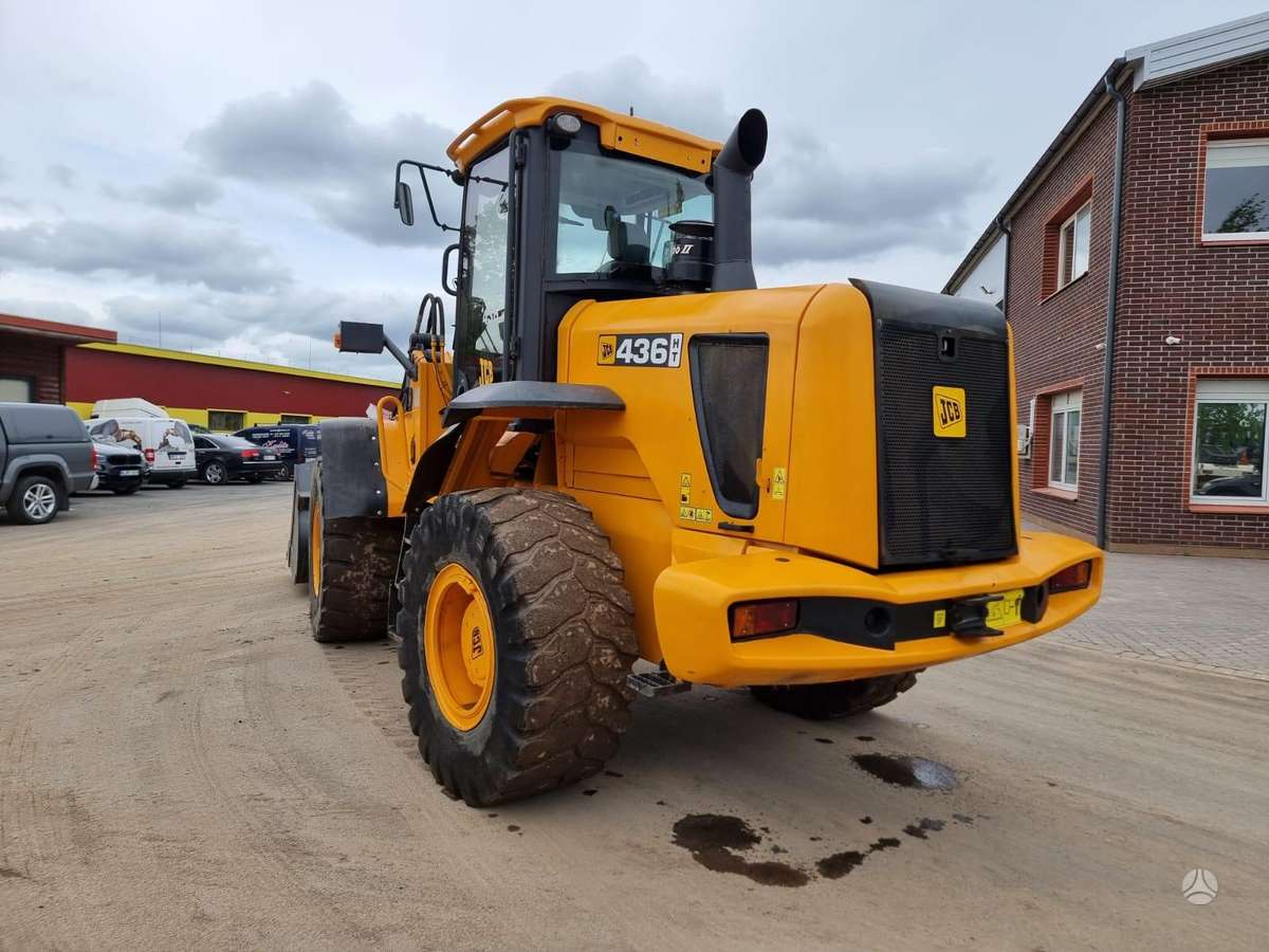 JCB 436 HT, фронтальные погрузчики