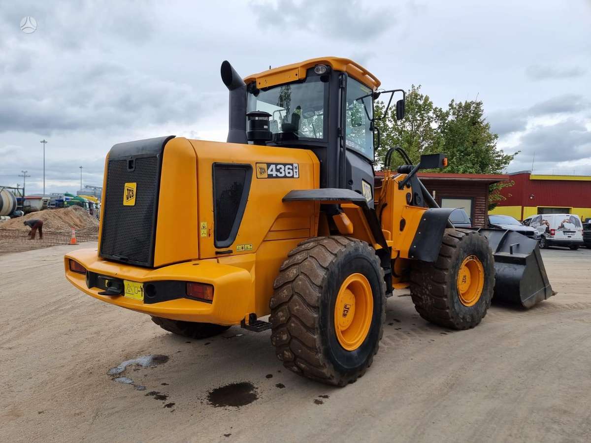 JCB 436 HT, фронтальные погрузчики