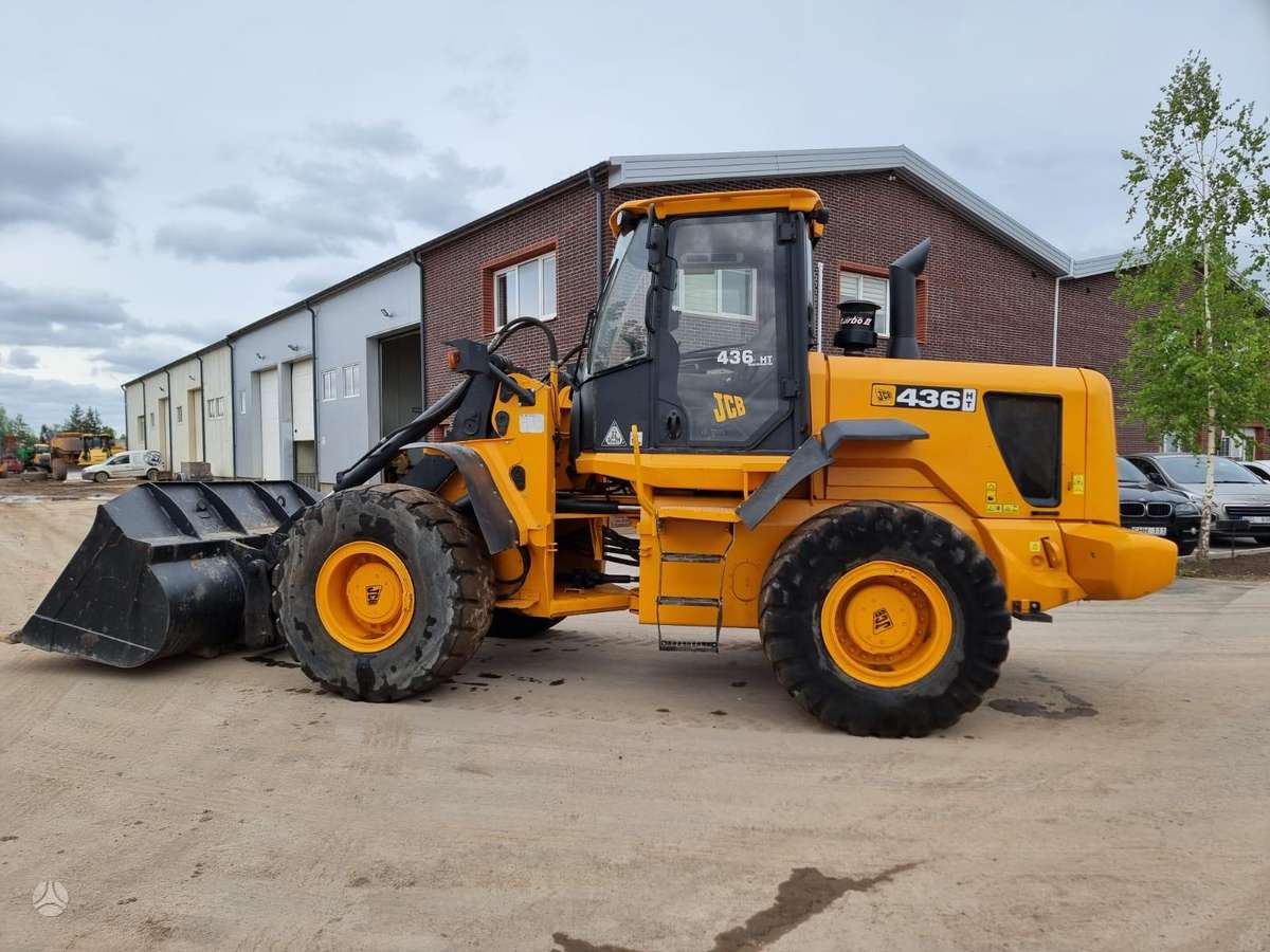 JCB 436 HT, фронтальные погрузчики