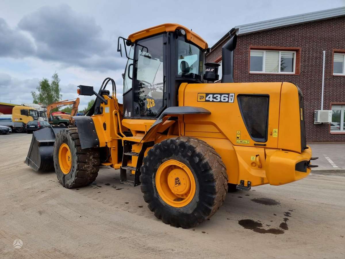 JCB 436 HT, фронтальные погрузчики