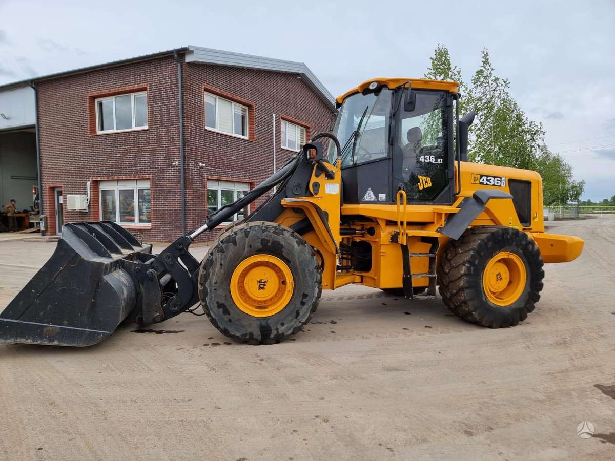 JCB 436 HT, фронтальные погрузчики