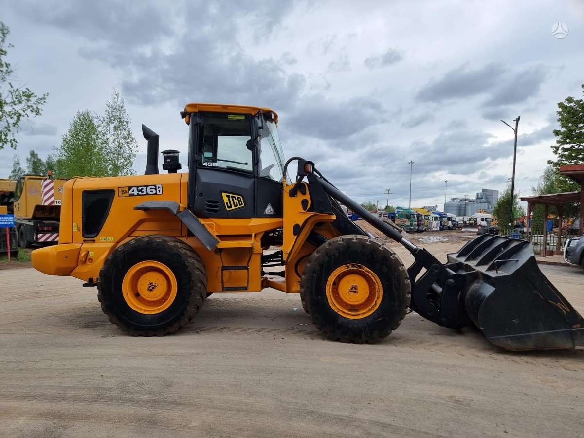 JCB 436 HT, фронтальные погрузчики