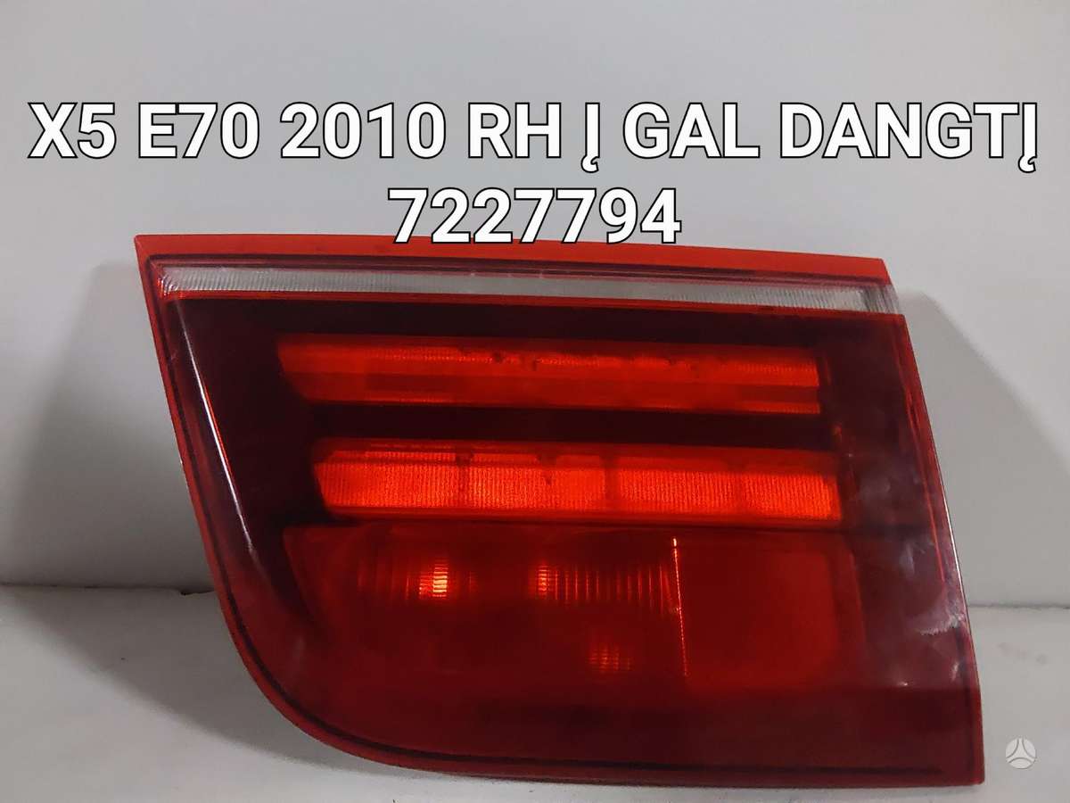 BMW X5 dalimis