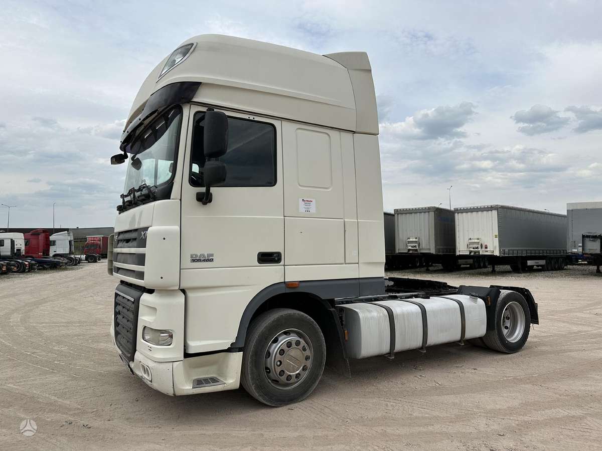 DAF 105.460 mega, double sleeper