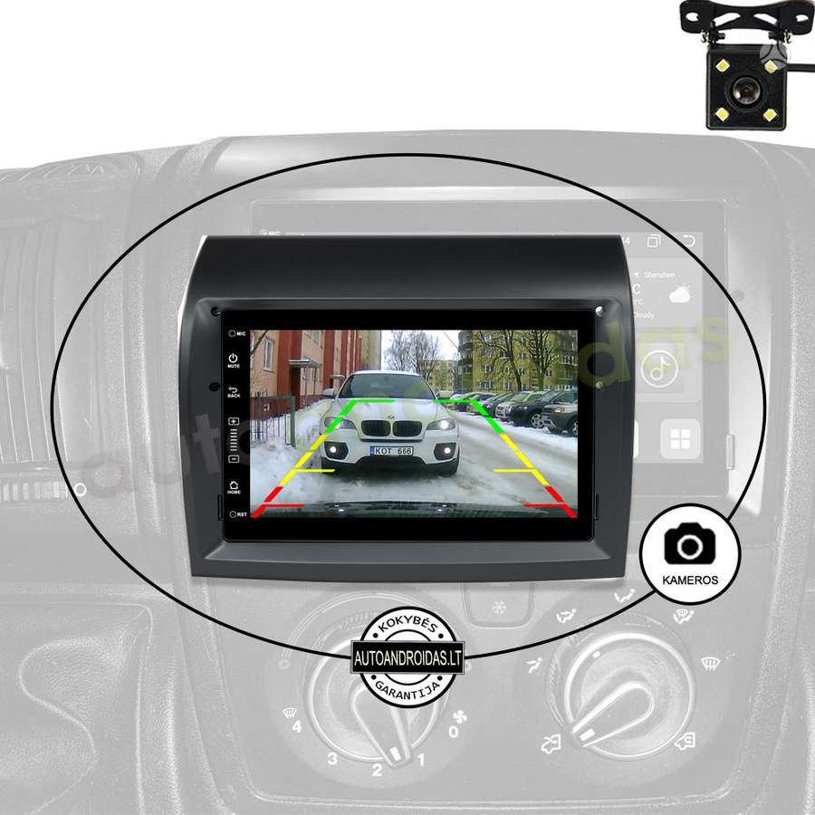 Fiat DUCATO JUMPER BOXER Android multimedija GPS/WiFi/USB/BT, multimedia and navigation