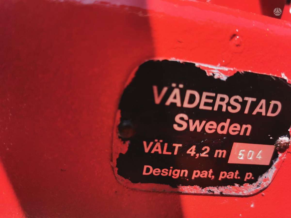 Vaderstad Roller, dirvos tankinimo, lyginimo volai