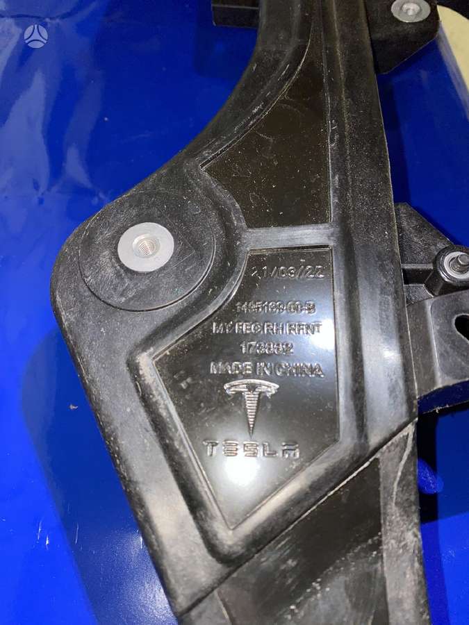 Tesla Model Y body parts