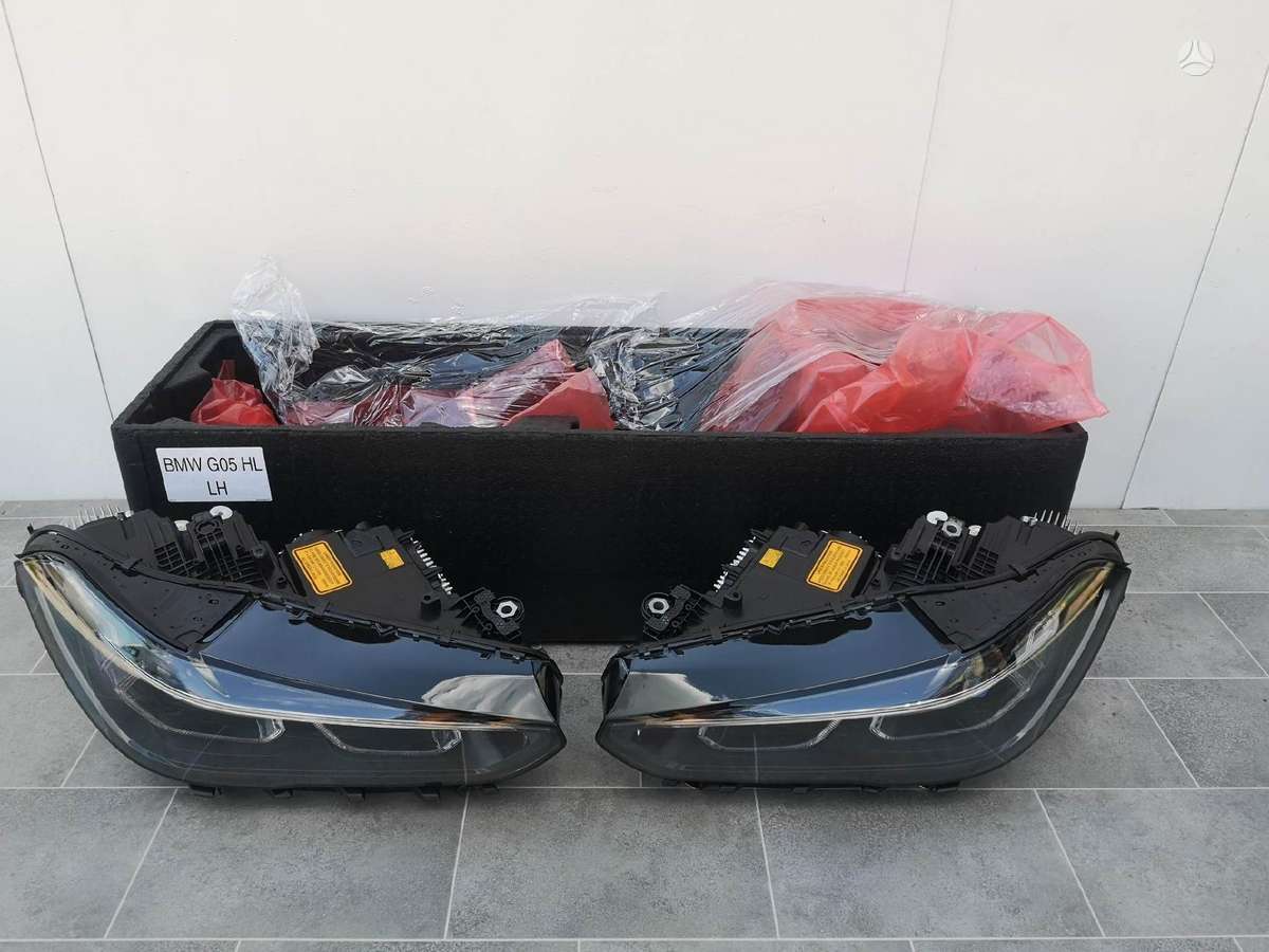 BMW X5 lights, lamps