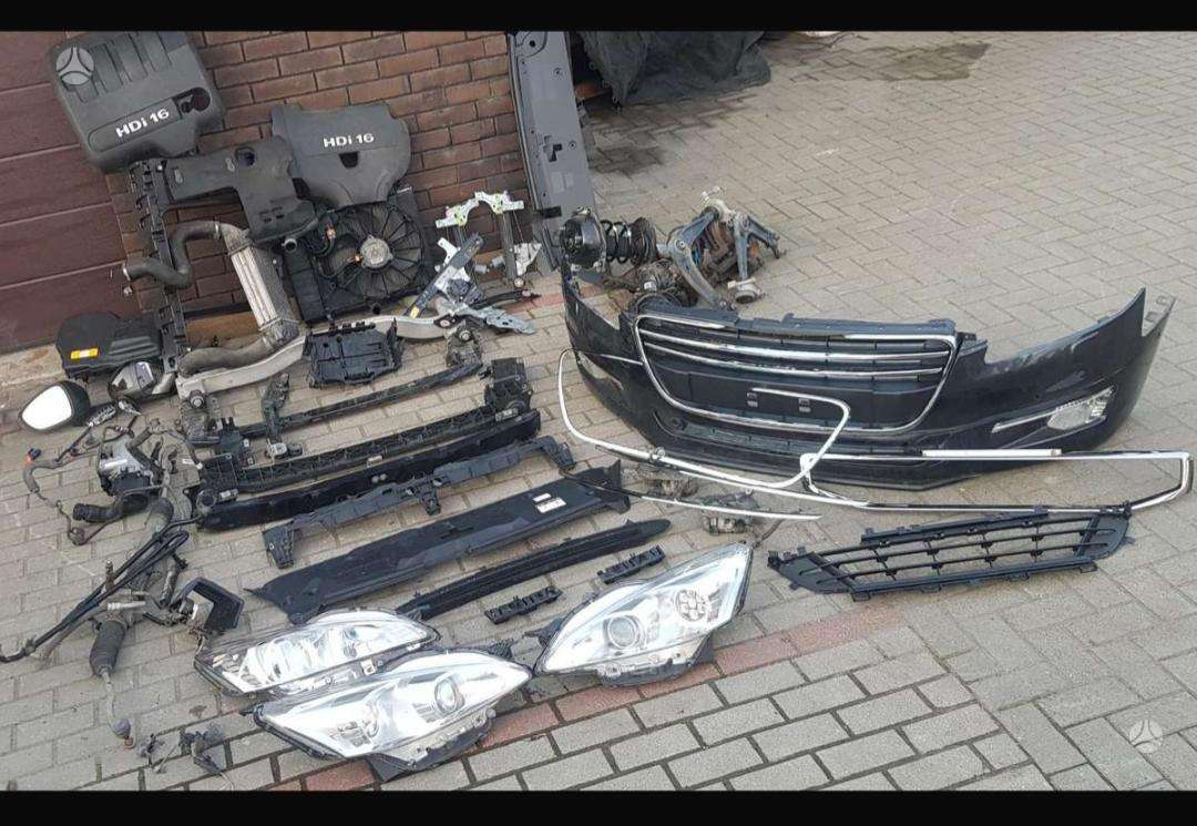 Peugeot 508 kėbulo dalys
