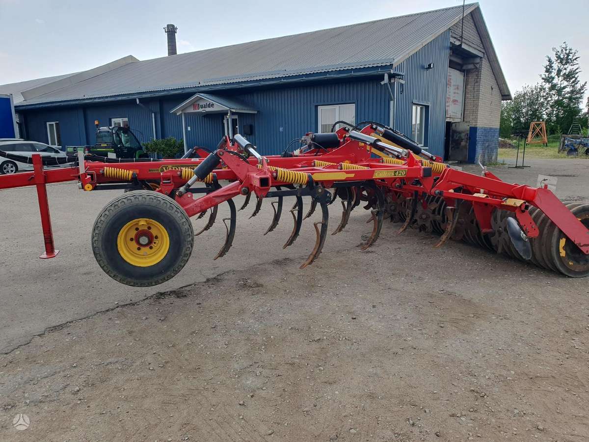Vaderstad Cultus CS 420, scrapers, scrubbers
