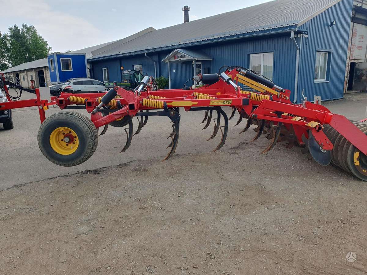 Vaderstad Cultus CS 420, scrapers, scrubbers