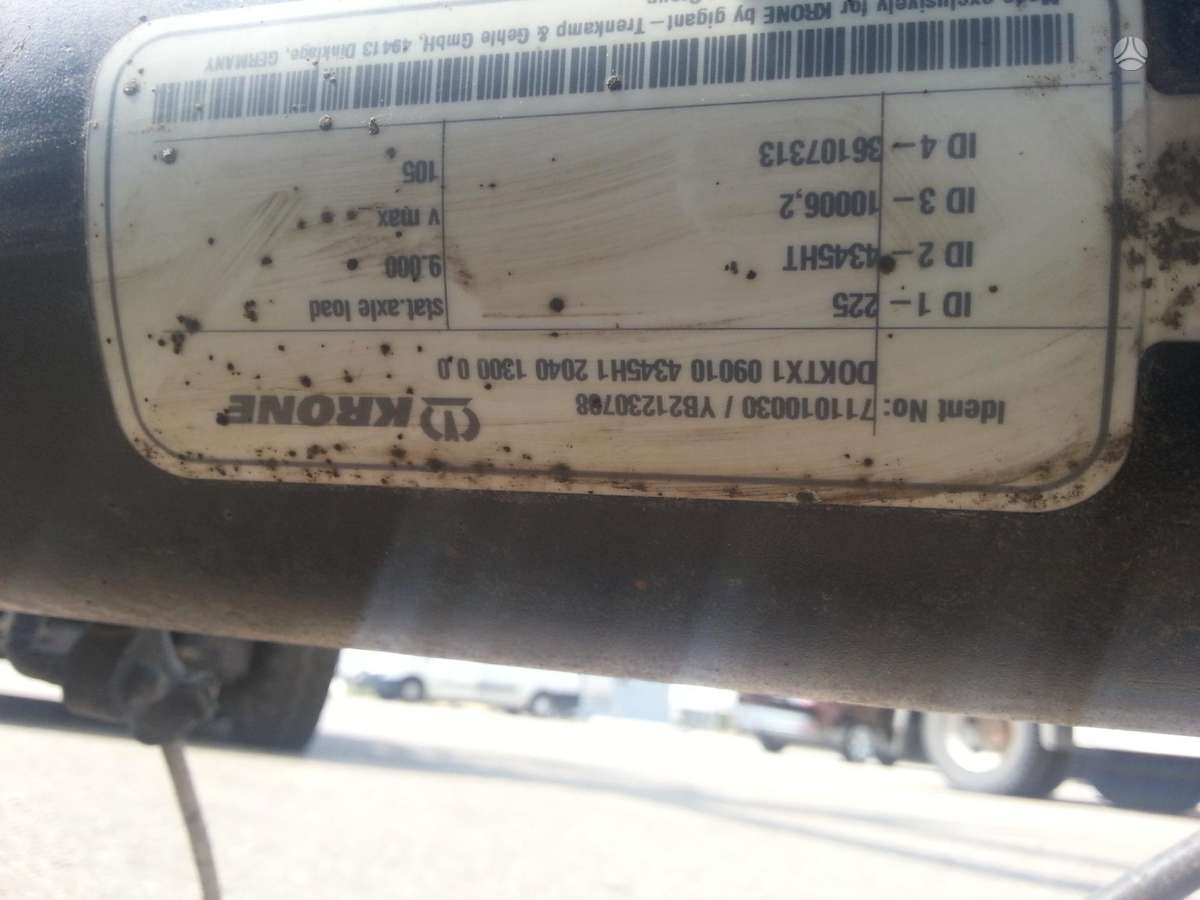 Krone ASYS DALIMIS DOKTX1 09010, другое