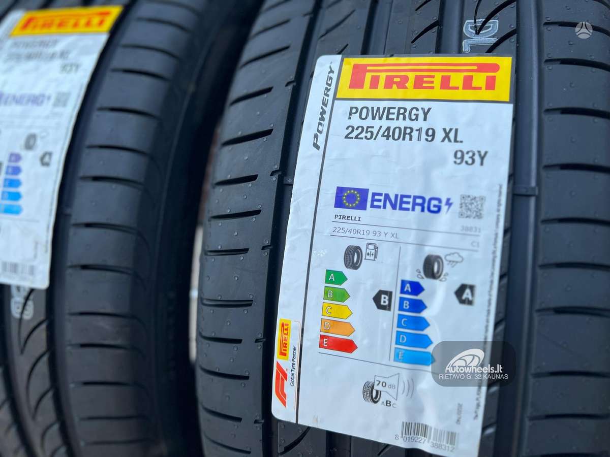 Pirelli Powergy, летние 225/40 R19
