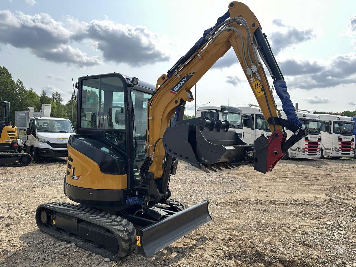 SANY SY26U, mini excavator