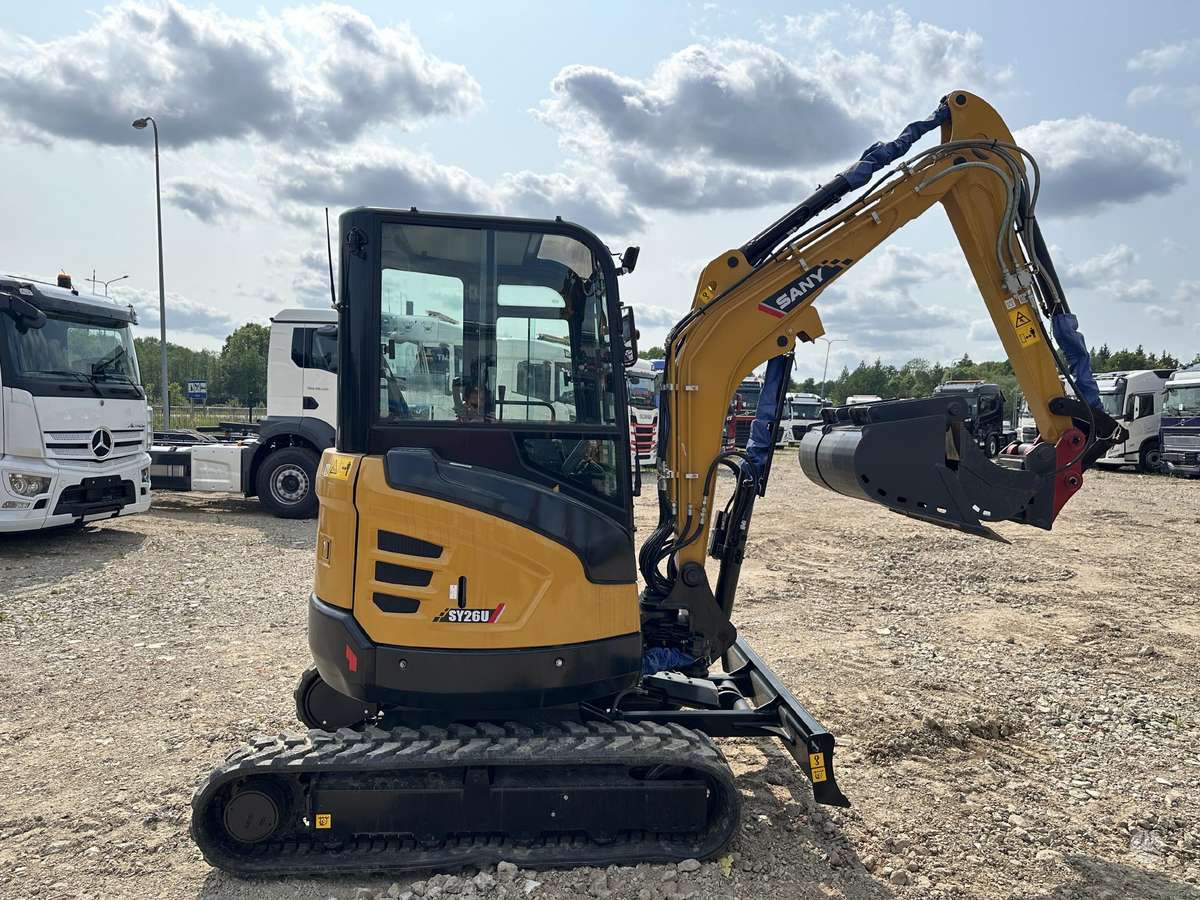 SANY SY26U, mini excavator