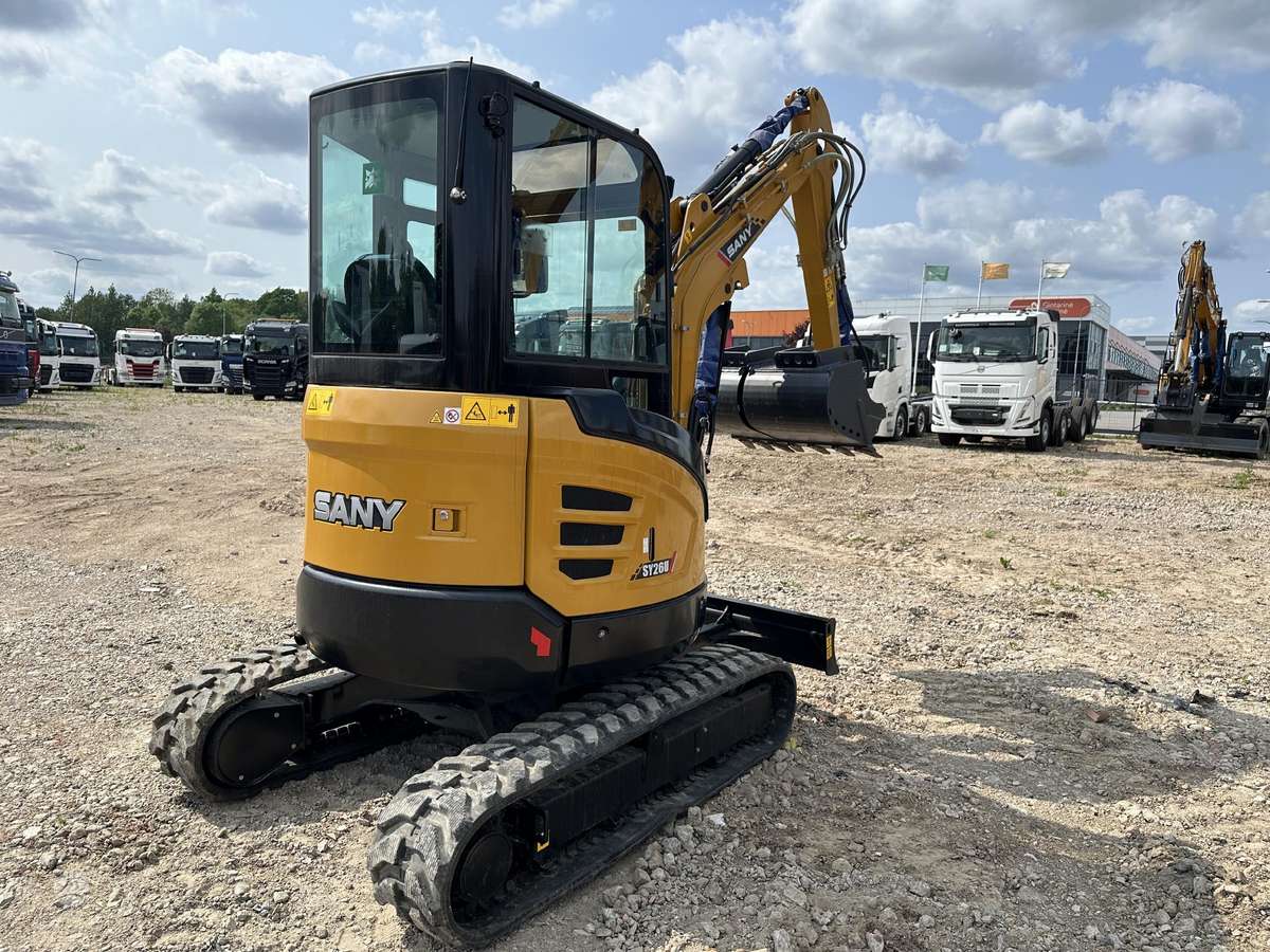 SANY SY26U, mini excavator