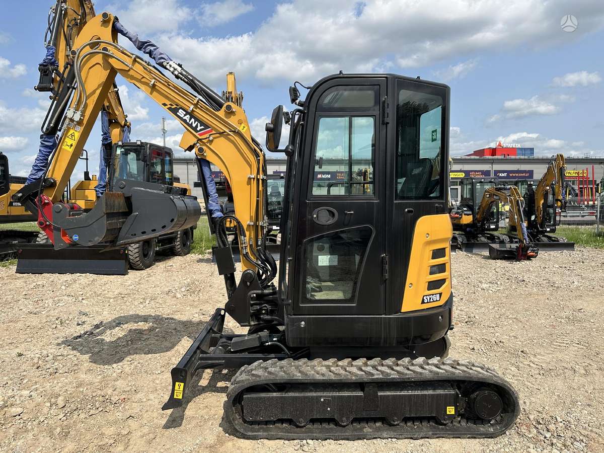 SANY SY26U, mini excavator
