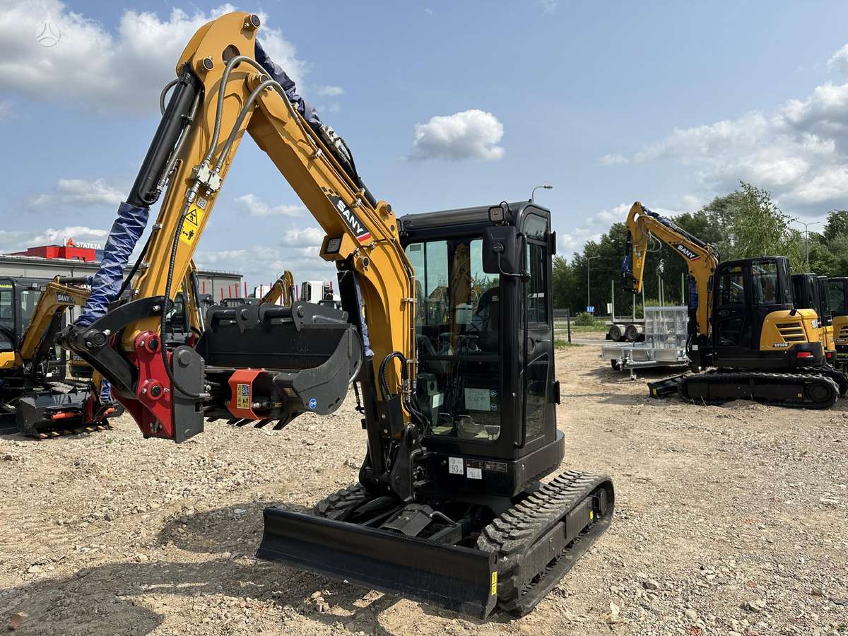 SANY SY26U, mini excavator