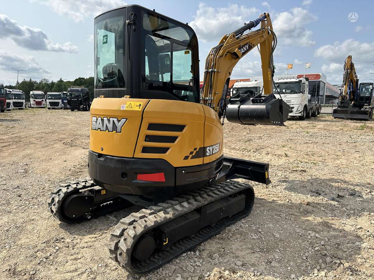 SANY SY35U, mini excavator