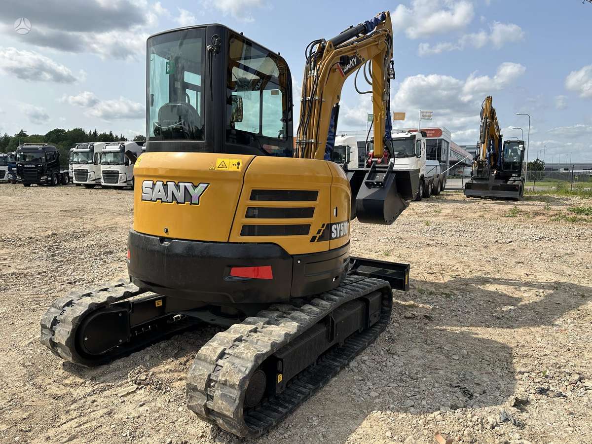 SANY SY50U, mini excavator