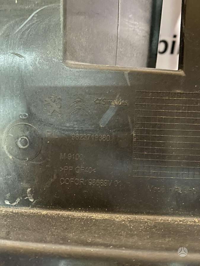 Opel Corsa kėbulo dalys