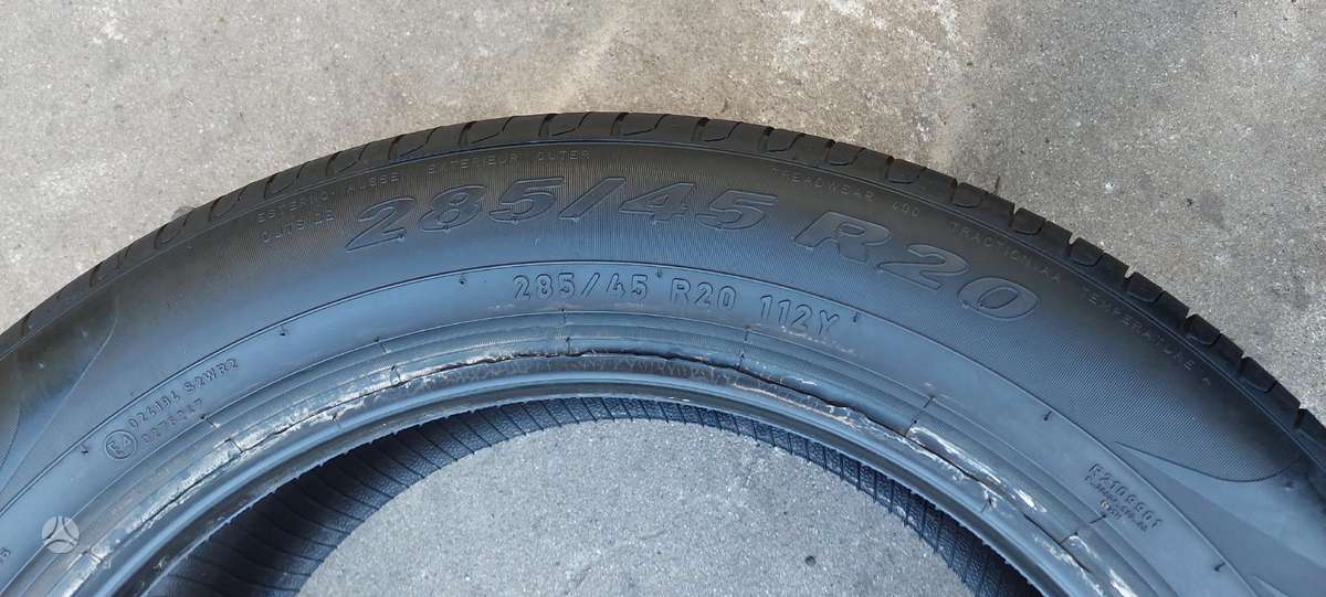 Pirelli, летние 285/45 R20