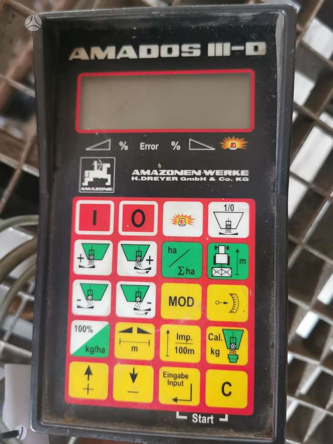 Amazone ZA m max, barstytuvai